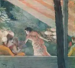 Degas, Edgar: Cafe Concert at the Ambassadeurs
