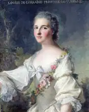 Nattier, Jean-Marc: Louise-Henriette-Gabrielle de Lorraine (1718-88) Princess of Turenne and Duchess of Bouillon