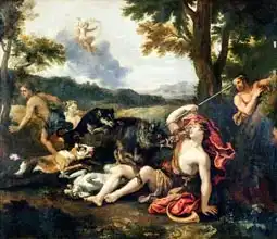Albani, Francesco: Adonis Killed by a Wild Boar