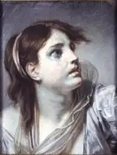 Greuze, Jean-Baptiste: Head of a Young Girl
