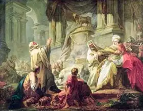 Fragonard, Jean-Honoré: Jeroboam Sacrificing to the Golden Calf
