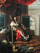 Testelin, Henri: Portrait of Louis XIV (1638-1715) 1668