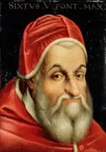Italian school (16th century): Pope Sixtus V (1520-90)