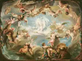 Saint-Aubin, Gabriel de: The Triumph of Cupid over all the Gods