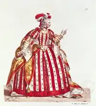 Lecomte, Hippolyte: Mademoiselle Dumesnil (1713-1803) in the Role of Agrippina in 