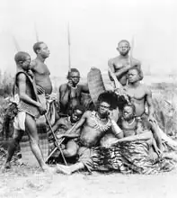 French photographer: Warriors, Belgian Congo