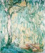 Monet, Claude: The Large Willow at Giverny