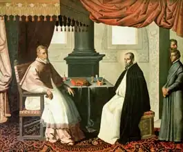 Zurbarán, Francisco de: St. Bruno (1030-1101) and Pope Urban II (c.1035-99) 1630-35