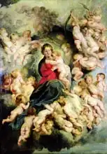 Rubens, Peter Paul: The Virgin and Child surrounded by the Holy Innocents or, The Virgin with Angels