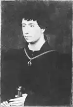 Weyden, Rogier van der: Portrait of Charles the Bold (1433-77) last Duke of Burgundy