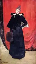 Gervex, Henri: Portrait of Madame Gervex