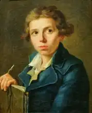 Vien, Joseph-Marie, the elder: Portrait of Jacques-Louis David (1748-1825) as a Youth