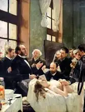 Gervex, Henri: Before the Operation, or Doctor Pean teaching at Saint-Louis hospital