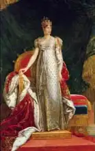 Guerin, Paulin Jean Baptiste: Portrait of Empress Marie Louise (1791-1847) of France, after a painting by Francois Gerard