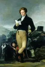Goya, Francisco: Portrait of Don Francisco de Borja Tellez Giron (1786-1851)