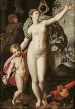 Backer, Jacob Adriaensz: Venus and Cupid