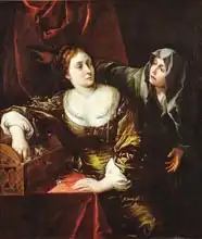 Italian school (18th century): Martha and Mary or, Woman with her Maid
