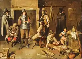 Michelin, Jean: Soldiers at Rest in an Inn