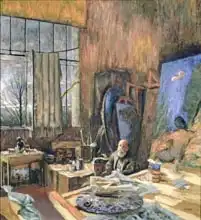 Vuillard, Edouard: Portrait of Ker-Xavier Roussel (1867-1944) 1935