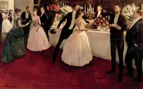 Forain, Jean Louis: The Buffet