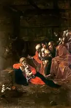 Caravaggio, M.: Adoration of the Shepherds