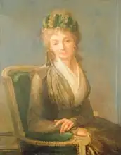 Boilly, Louis-Leopold: Portrait presumed to be Lucile Desmoulins (1771-94) 1794