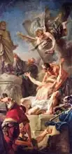 Deshays de Colleville, Jean Baptiste: The Martyrdom of St. Andrew