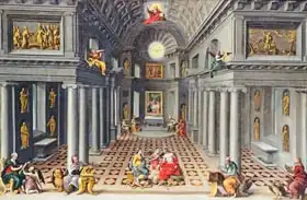 Vredeman de Vries, Hans or Jan: The Triumph of the Church or An Allegory of Christianity