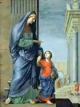 Stella, Jacques: St. Anne Leading the Virgin to the Temple, c.1635-45