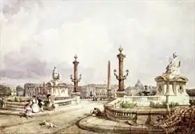 Wyld, William: The Place de la Concorde