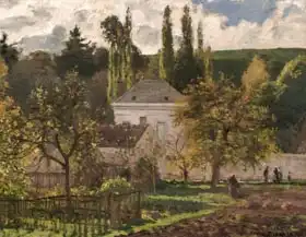 Pissarro, Camille: House in the Hermitage, Pontoise
