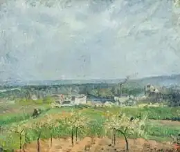 Pissarro, Camille: Landscape in Pontoise