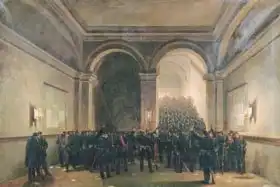 Didier, Jules: Entry of the 106th Battalion into the Paris Town Hall, 31st October 1870