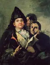 Goya, Francisco: Manolito Guasquez and the Fool of Coria