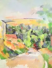 Cézanne, Paul: The Bend in the road, 1900-06
