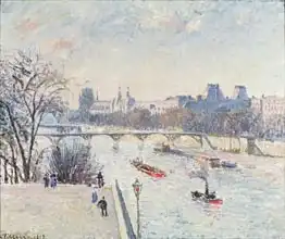 Pissarro, Camille: The Louvre