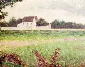Seurat, Georges: Landscape in the Ile-de-France, 1881-82