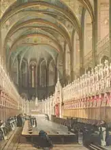 Dauzats, Adrien: Interior of Albi Cathedral