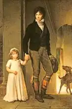 Gerard, F. P. Simon: Jean-Baptiste Isabey (1767-1855) and his Daughter, Alexandrine (1791-1871)