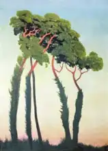 Vallotton, Félix: Landscape with Trees