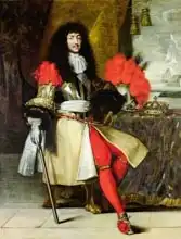 French school (17th century): Seated Portrait of Louis XIV (1638-1715) after 1670
