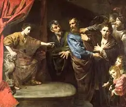 Valentin de Boulogne,: The Judgement of Daniel or, The Innocence of Susanna