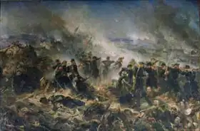 Neuville, de Alphonse: The Gervais Battery at the Siege of Sebastopol, 18th June 1855