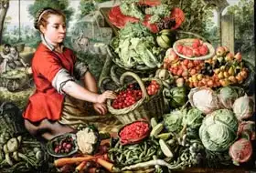 Beuckelaer, Joachim: The Vegetable Seller