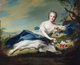 Nattier, Jean-Marc: Portrait of Henriette de France