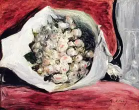 Renoir, Auguste: Bouquet in a theatre box, c.1878-80