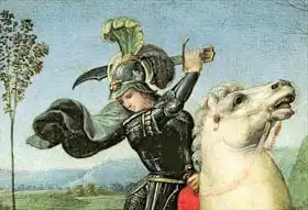 Raphael: St. George Struggling with the Dragon, c.1503-05