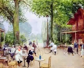 Béraud, Jean: The Chalet du Cycle in the Bois de Boulogne