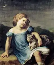 Géricault, Théodore: Portrait of Louise Vernet as a Child, 1818-19