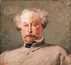 Clairin, Georges: Portrait of Alexandre Dumas fils (1824-95)